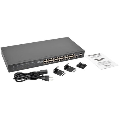 Tripp Lite by Eaton NGS24C2 24-Port Gigabit L2 Web-Smart Managed Network Switch NGS24C2