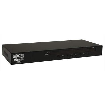 Commutateur KVM USB/PS2 à 8 ports pour montage en rack 1U de Tripp Lite - Boîtier en acier B042-008