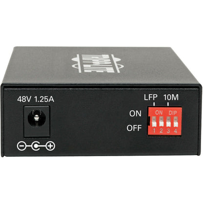 Convertisseur de média fibre vers Ethernet Gigabit SFP Tripp Lite par Eaton, POE+ - 10/100/1000 Mbps N785-P01-SFP