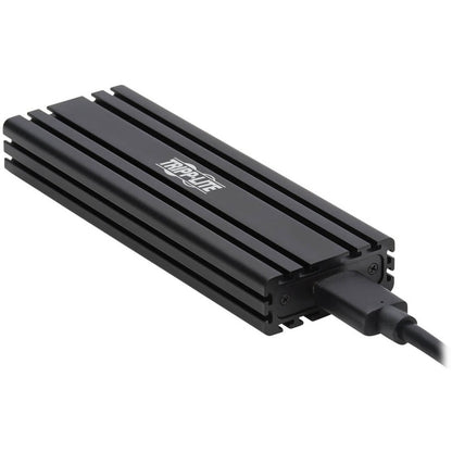 Boîtier de disque dur Tripp Lite by Eaton U457-1M2-NVMEG2 - Interface hôte USB 3.1 (Gen 2) Type C - Prise en charge UASP externe - Noir U457-1M2-NVMEG2