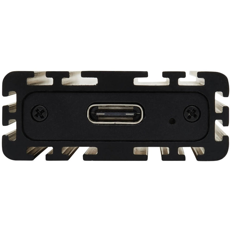 Boîtier de disque dur Tripp Lite by Eaton U457-1M2-NVMEG2 - Interface hôte USB 3.1 (Gen 2) Type C - Prise en charge UASP externe - Noir U457-1M2-NVMEG2