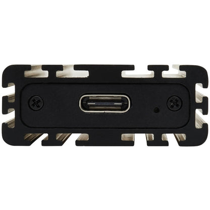 Boîtier de disque dur Tripp Lite by Eaton U457-1M2-NVMEG2 - Interface hôte USB 3.1 (Gen 2) Type C - Prise en charge UASP externe - Noir U457-1M2-NVMEG2
