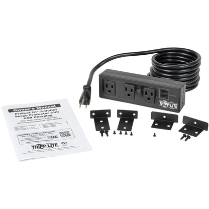 Parasurtenseur/protecteur de surtension Tripp Lite par Eaton Protect It! TLP310USBS TLP310USBS
