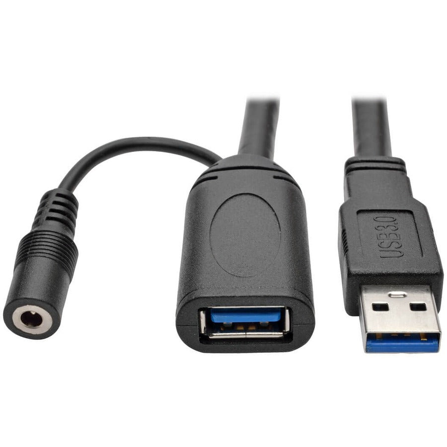 Câble d'extension répéteur actif USB 3.0 SuperSpeed ​​de Tripp Lite par Eaton (USB-A M/F), 20 m (65 pi) U330-20M