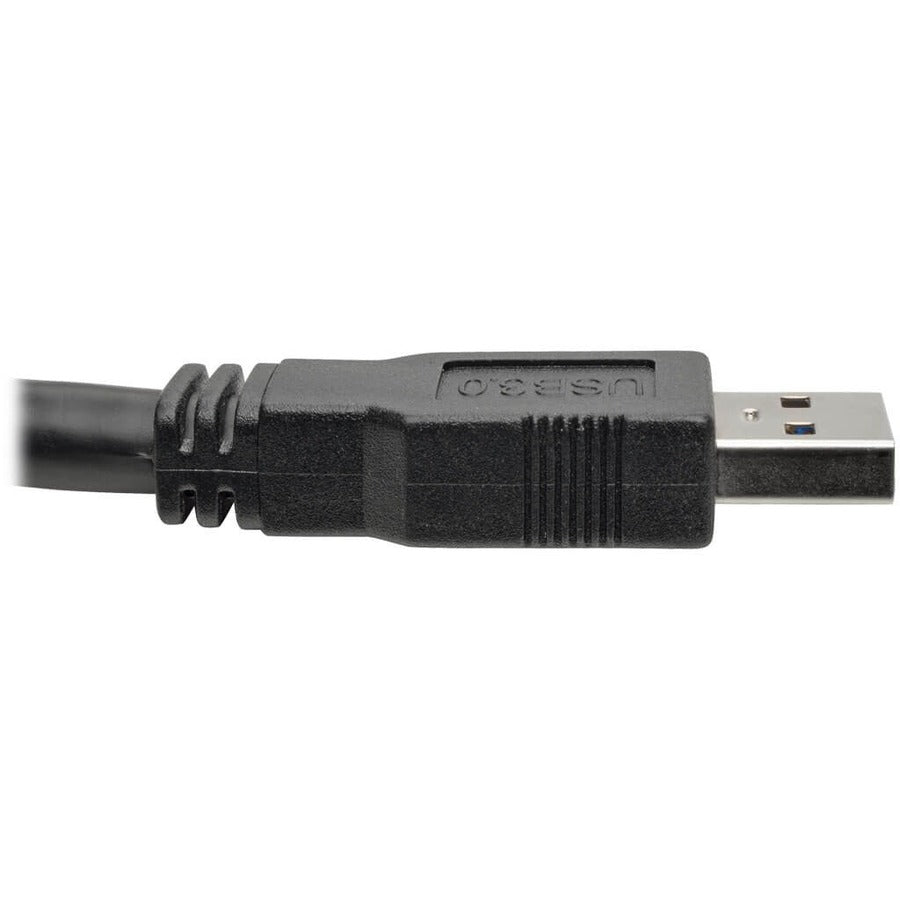 Câble d'extension répéteur actif USB 3.0 SuperSpeed ​​de Tripp Lite par Eaton (USB-A M/F), 20 m (65 pi) U330-20M