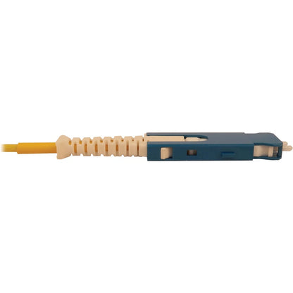 Câble à fibre optique monomode 9/125 OS2 40/100/400G Tripp Lite par Eaton N383L-01M, jaune, 1 m (3,3 pi) N383L-01M