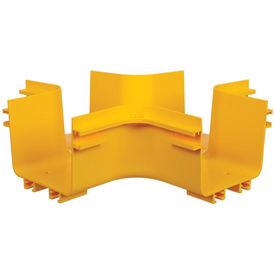 Jonction horizontale à 4 voies sans outil Tripp Lite by Eaton pour système de routage de fibre, 120 mm (5 po) SRFC5JUNT4