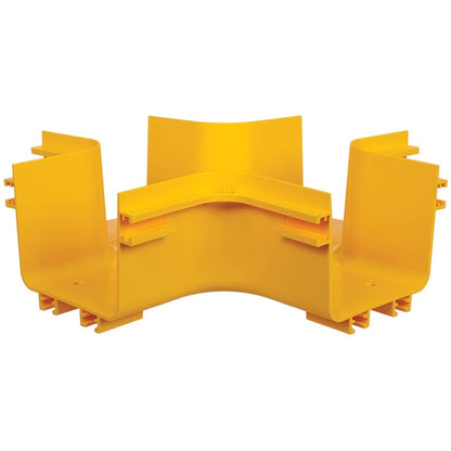 Jonction horizontale à 4 voies sans outil Tripp Lite by Eaton pour système de routage de fibre, 120 mm (5 po) SRFC5JUNT4