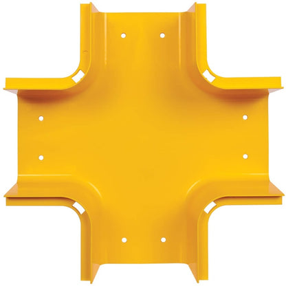 Jonction horizontale à 4 voies sans outil Tripp Lite by Eaton pour système de routage de fibre, 120 mm (5 po) SRFC5JUNT4