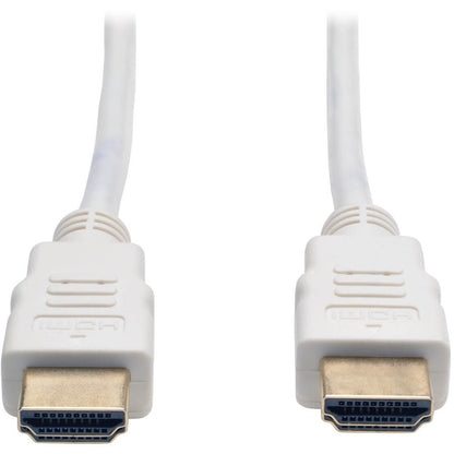 Câble HDMI haute vitesse Tripp Lite 3 pieds vidéo numérique avec audio 4K x 2K M/M Blanc 3' P568-003-WH