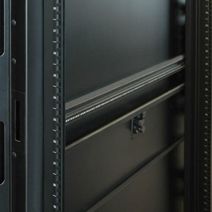 Kit de rails de montage pour rack Tripp Lite by Eaton SRVRTRAIL23 - Noir SRVRTRAIL23