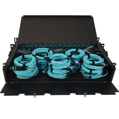 Panneau de brassage à fibre optique préchargé Tripp Lite by Eaton N48M-32M8L4-03 N48M-32M8L4-03