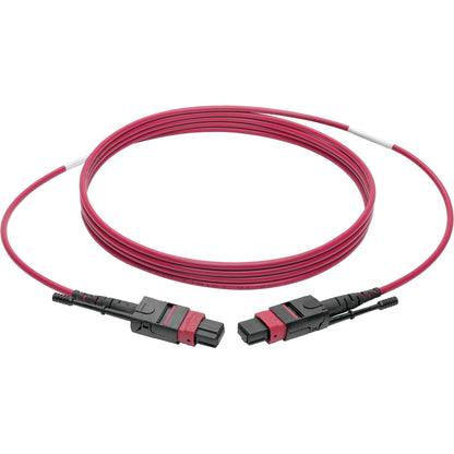 Câble de raccordement multimode MTP/MPO Tripp Lite par Eaton N845-01M-12-MG, magenta, 1 m N845-01M-12-MG