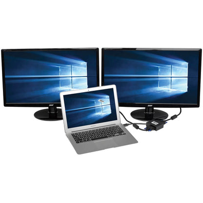 Hub Mini DisplayPort 1.2 vers DVI MST à 2 ports Tripp Lite par Eaton B155-002-DVI-V2 B155-002-DVI-V2