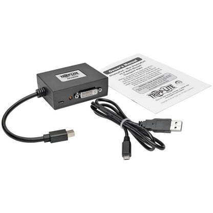 Hub Mini DisplayPort 1.2 vers DVI MST à 2 ports Tripp Lite par Eaton B155-002-DVI-V2 B155-002-DVI-V2