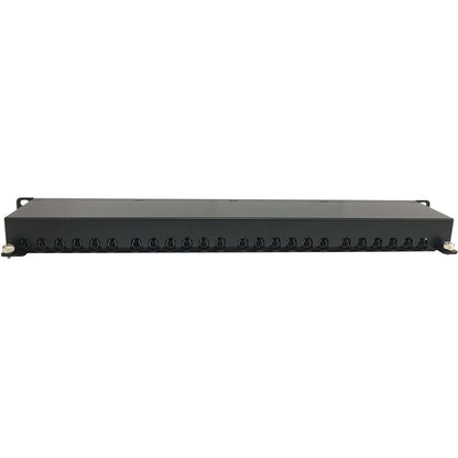 Tripp Lite by Eaton 24-Port Cat6a Shielded Patch Panel - 10 Gbps, STP, 110 Punch Down, RJ45, 1U, TAA N252-024-6A-SH