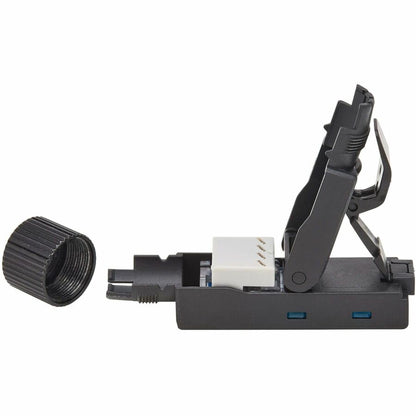 Fiche de raccordement sur site UTP Cat6a classe EA de Tripp Lite par Eaton, 568A/568B, TAA N232-USC6A-1