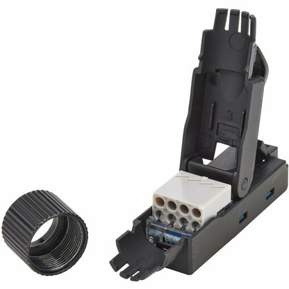 Fiche de raccordement sur site UTP Cat6a classe EA de Tripp Lite par Eaton, 568A/568B, TAA N232-USC6A-1