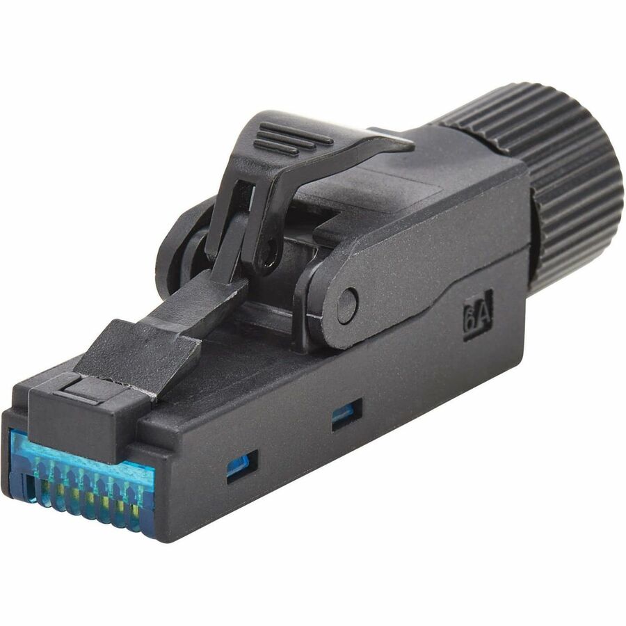 Fiche de raccordement sur site UTP Cat6a classe EA de Tripp Lite par Eaton, 568A/568B, TAA N232-USC6A-1