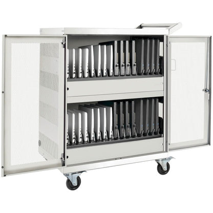 Tripp Lite by Eaton CSC32ACW 32-Device AC Charging Station Cart, White CSC32ACW