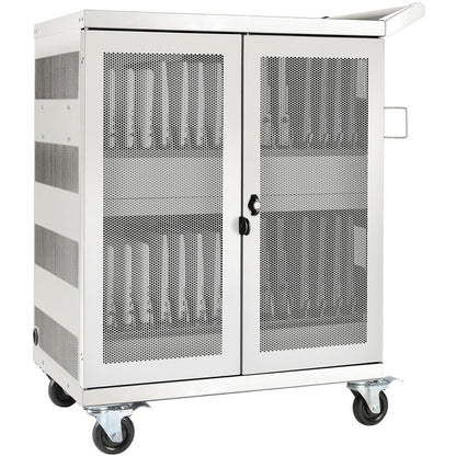 Tripp Lite by Eaton CSC32ACW 32-Device AC Charging Station Cart, White CSC32ACW