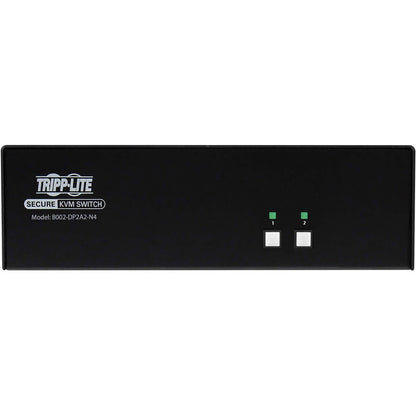 Commutateur KVM DisplayPort 2 ports pour deux écrans certifié NIAP PP4.0 Tripp Lite par Eaton B002-DP2A2-N4 B002-DP2A2-N4
