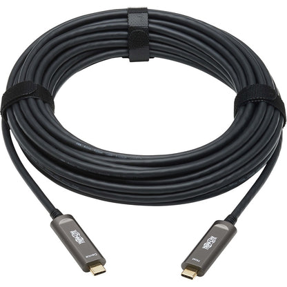 Câble optique actif à fibre optique USB 3.2 Gen 2 Tripp Lite par Eaton, M/M, 10 m (33 pi) U420F-10M-D321