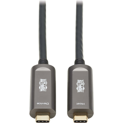 Câble optique actif à fibre optique USB 3.2 Gen 2 Tripp Lite par Eaton, M/M, 10 m (33 pi) U420F-10M-D321