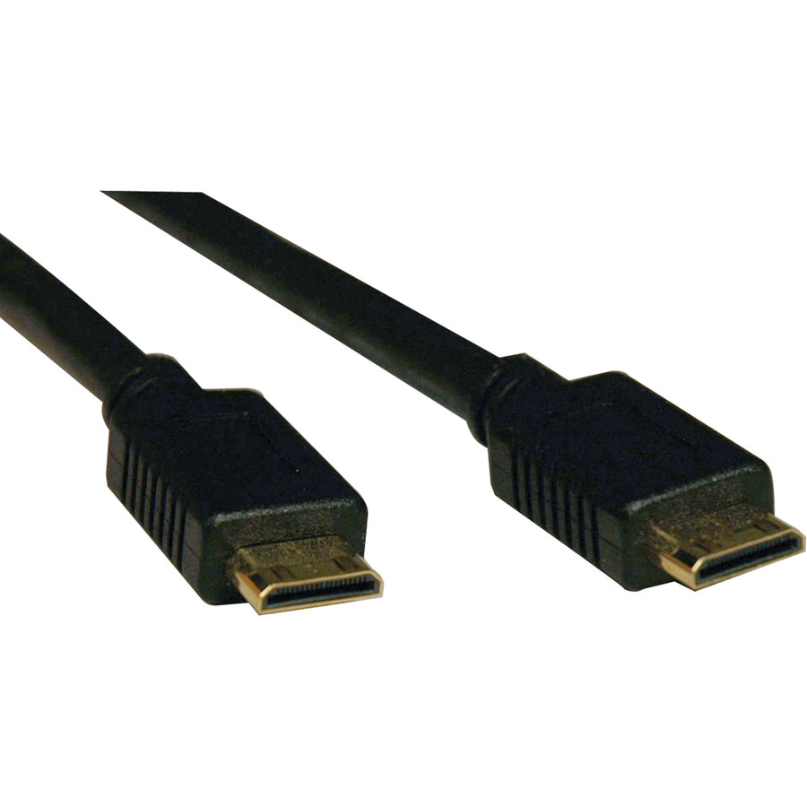 Câble vidéo numérique Mini-HDMI vers Mini-HDMI Gold de Tripp Lite par Eaton P572-006
