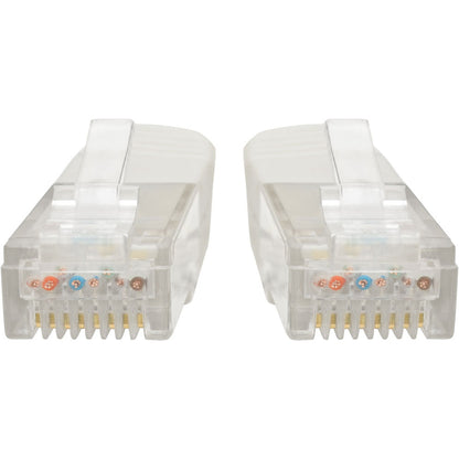Tripp Lite by Eaton Cat6 Gigabit Molded Patch Cable (RJ45 M/M), White, 2 ft N200-002-WH