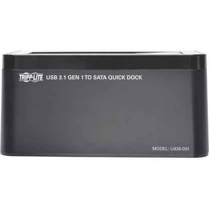 Station d'accueil pour lecteur Tripp Lite by Eaton U439-001 - Interface hôte USB Type C externe - Noir U439-001