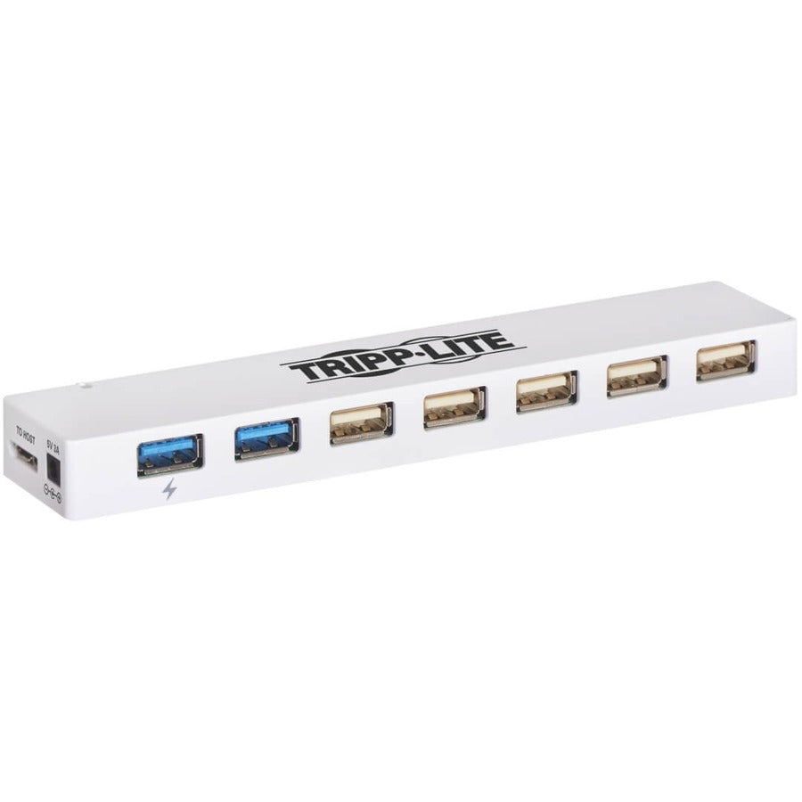 Hub combiné USB 3.0/USB 2.0 à 7 ports Tripp Lite par Eaton U360-007C-2X3 U360-007C-2X3