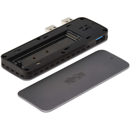 Boîtier de disque dur Tripp Lite by Eaton U357-1M2-NVMEG2 - Interface hôte USB 3.2 (Gen 2) Type A - Prise en charge UASP externe - Gris foncé U357-1M2-NVMEG2