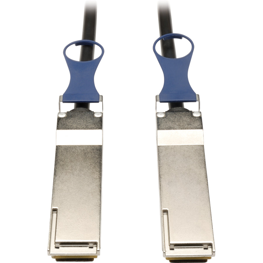 Câble Infiniband en cuivre DAC passif QSFP+ vers QSFP+ 40 Go Tripp Lite par Eaton de 5 mètres N282-05M-BK