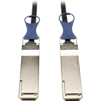 Câble Infiniband en cuivre DAC passif QSFP+ vers QSFP+ 40 Go Tripp Lite par Eaton de 5 mètres N282-05M-BK