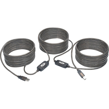 Câble répéteur actif A/B haute vitesse USB 2.0 Tripp Lite par Eaton (M/M), 50 pieds U042-050