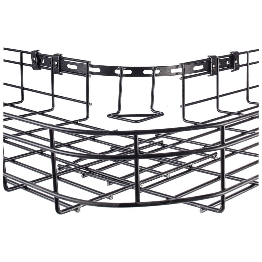 Kit de liaison tampon à arc large Tripp Lite par Eaton pour chemins de câbles en treillis métallique (4 po de hauteur) SRWBARCBFFL4