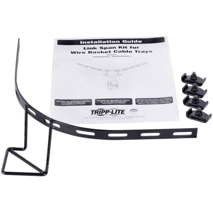 Kit de liaison tampon à arc large Tripp Lite par Eaton pour chemins de câbles en treillis métallique (4 po de hauteur) SRWBARCBFFL4