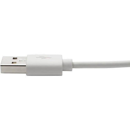 Tripp Lite by Eaton Sync/Charge M100-006-LRA-WH Lightning/USB Data Transfer Cable M100-006-LRA-WH