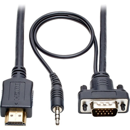 Câble audio/vidéo HDMI/VGA Tripp Lite par Eaton P566-010-VGA-A P566-010-VGA-A