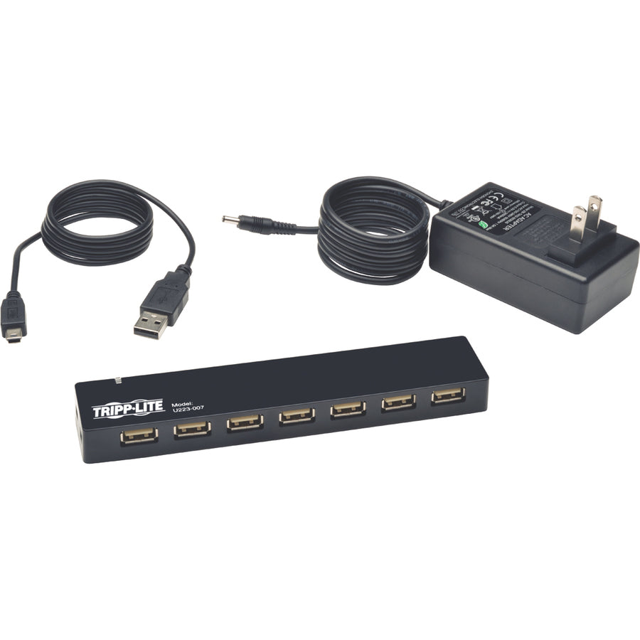 Hub USB 2.0 haute vitesse à 7 ports Tripp Lite par Eaton U223-007