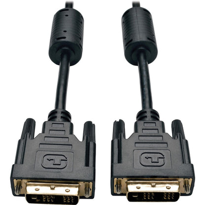 Câble de moniteur numérique TMDS à liaison unique DVI Tripp Lite 100 pieds DVI-D M/M 100' P561-100