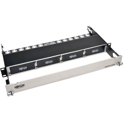 Panneau de boîtier en fibre de cuivre haute densité Tripp Lite, capacité de 4 cassettes 1U N484-01U