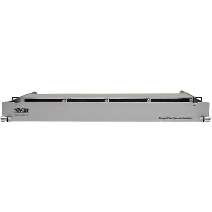 Panneau de boîtier en fibre de cuivre haute densité Tripp Lite, capacité de 4 cassettes 1U N484-01U