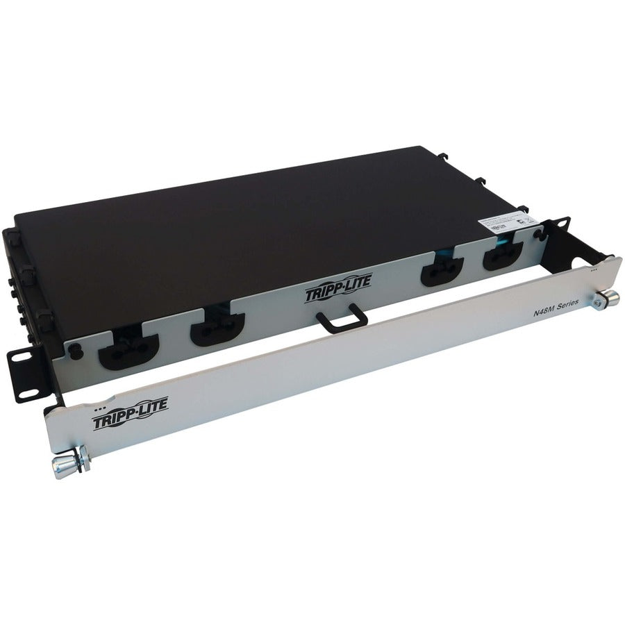 Panneau de fibres préchargé Tripp Lite par Eaton N48M-4M3X8M-10 N48M-4M3X8M-10