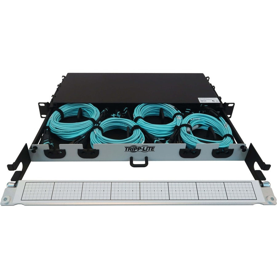 Panneau de fibres préchargé Tripp Lite par Eaton N48M-4M3X8M-10 N48M-4M3X8M-10