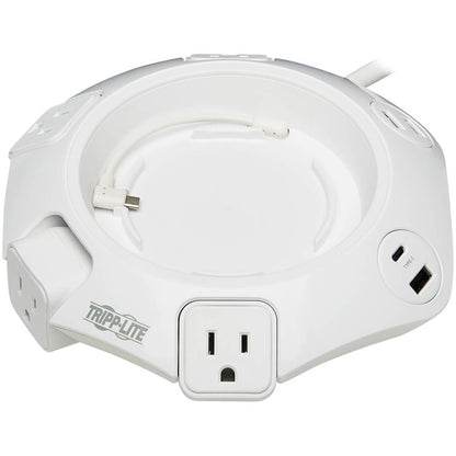 Tripp Lite by Eaton Protect It! TLP48USBCUFO 4-Outlet Surge Suppressor/Protector TLP48USBCUFO