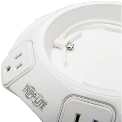 Tripp Lite by Eaton Protect It! TLP48USBCUFO 4-Outlet Surge Suppressor/Protector TLP48USBCUFO