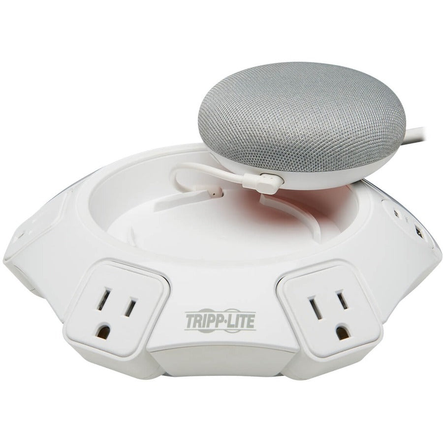 Tripp Lite by Eaton Protect It! TLP48USBCUFO 4-Outlet Surge Suppressor/Protector TLP48USBCUFO