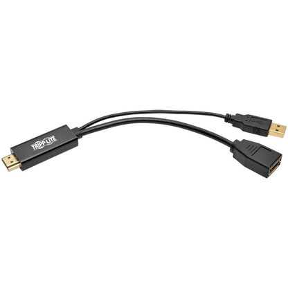 Convertisseur actif HDMI vers DisplayPort 4K (M/F) Tripp Lite par Eaton P130-06N-DP-V2 P130-06N-DP-V2